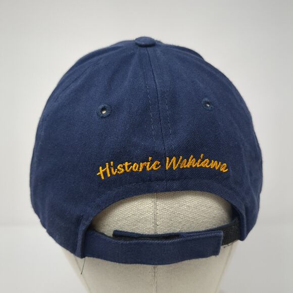 Dole Plantation Historic Wahiawa Baseball Cap Blue OS Adjustable Embroidered - Picture 5 of 8